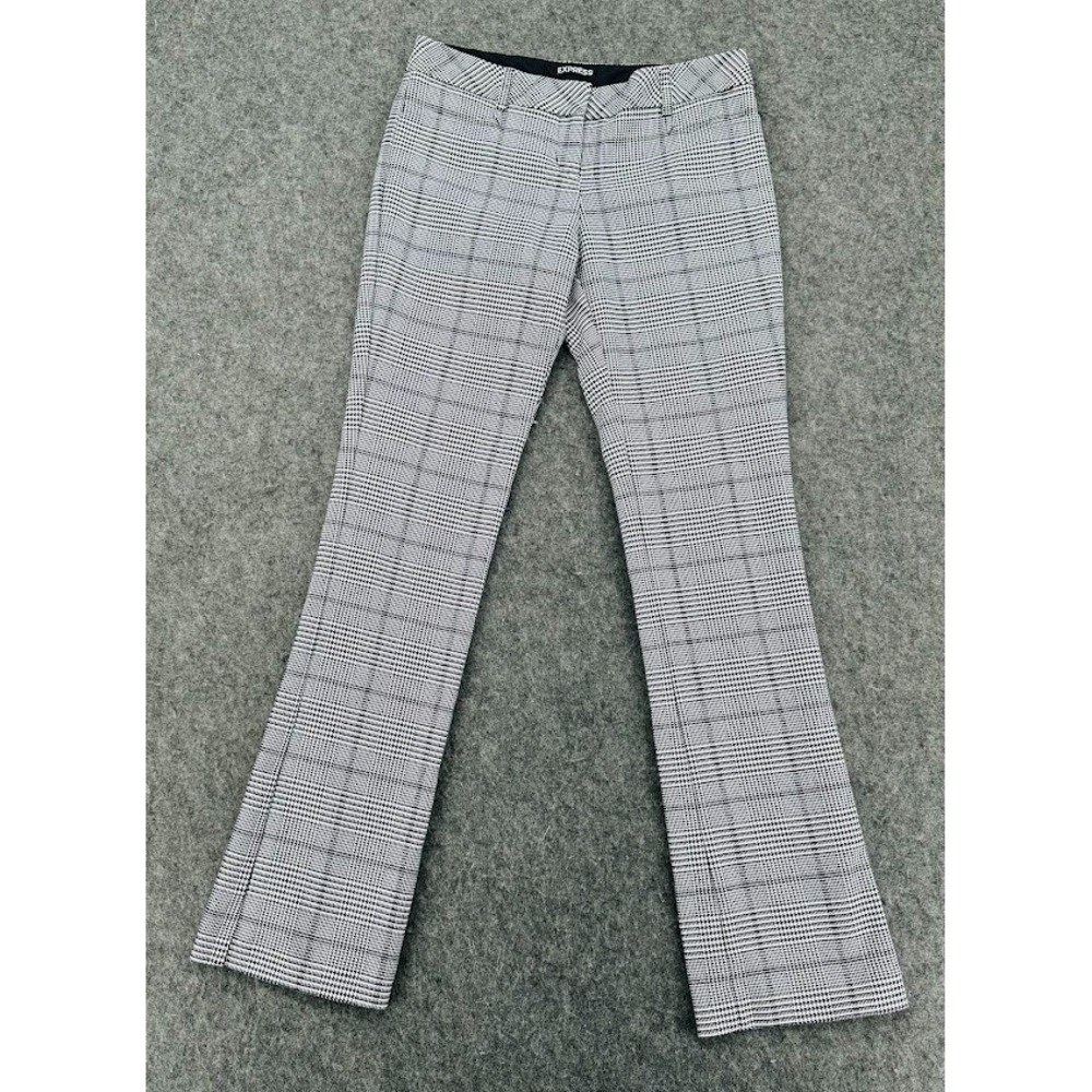 Express Columnist Plaid Pants Women Size 2R